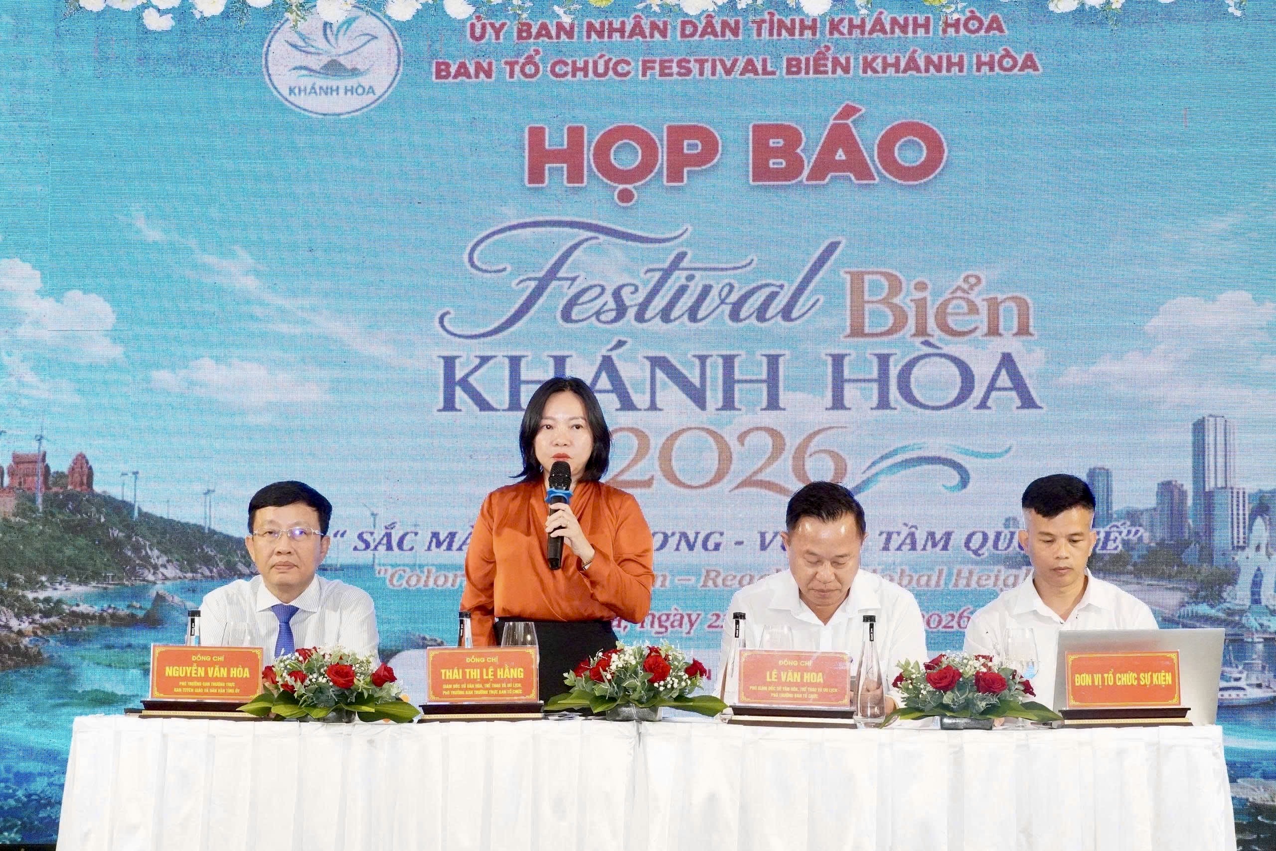 Nha Trang - Khánh Hòa kể câu chuyện đại dương qua Festival Biển 2026