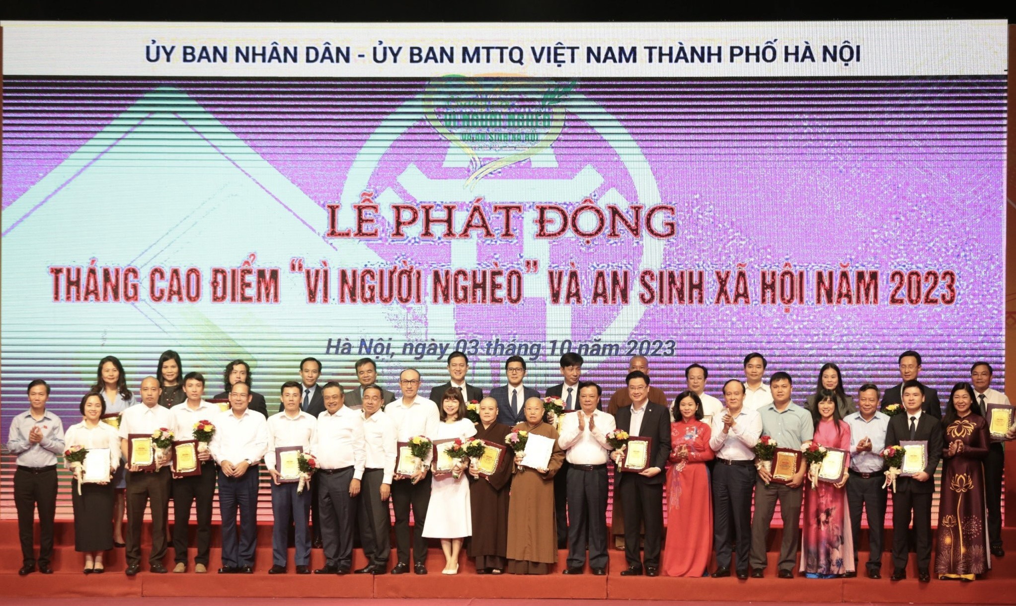 Quỹ “Vì người nghèo” Thành phố Hà Nội được T&T Group ủng hộ 1 tỷ đồng