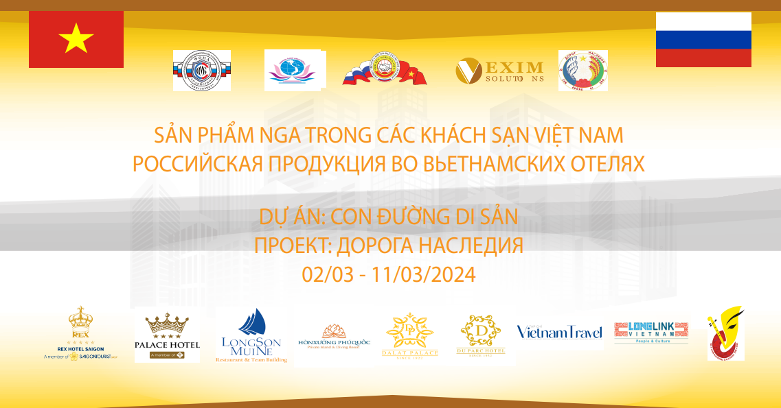 Hội thảo Các sản phẩm Nga trong các khách sạn Việt Nam lần thứ 2