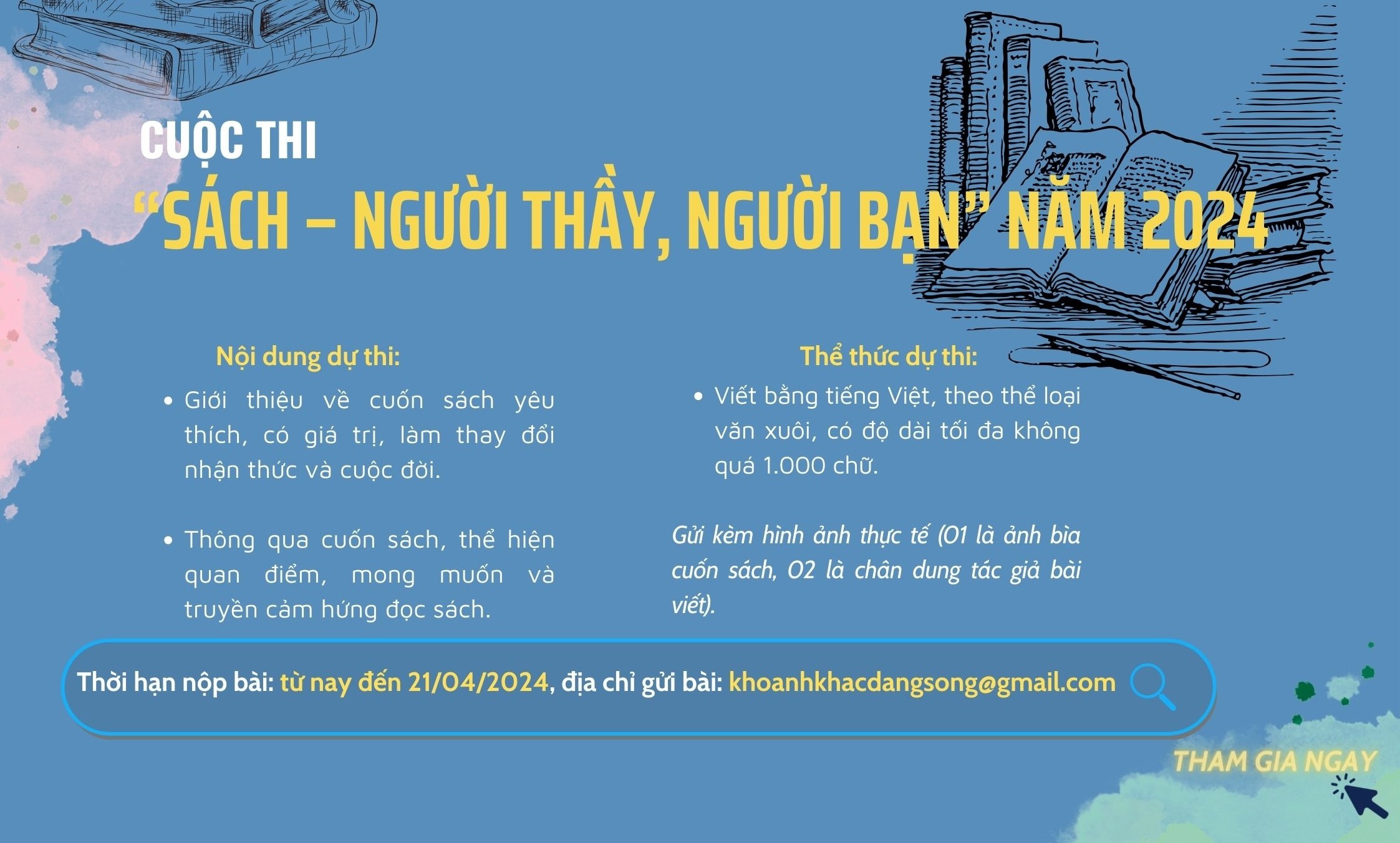 Hội Hữu nghị Việt Nam – Đông Nam Á TP.HCM tổ chức cuộc thi “SÁCH – NGƯỜI THẦY, NGƯỜI BẠN”