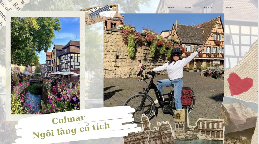 Đường xa vạn dặm đến Colmar - Ngôi làng bước ra từ cổ tích