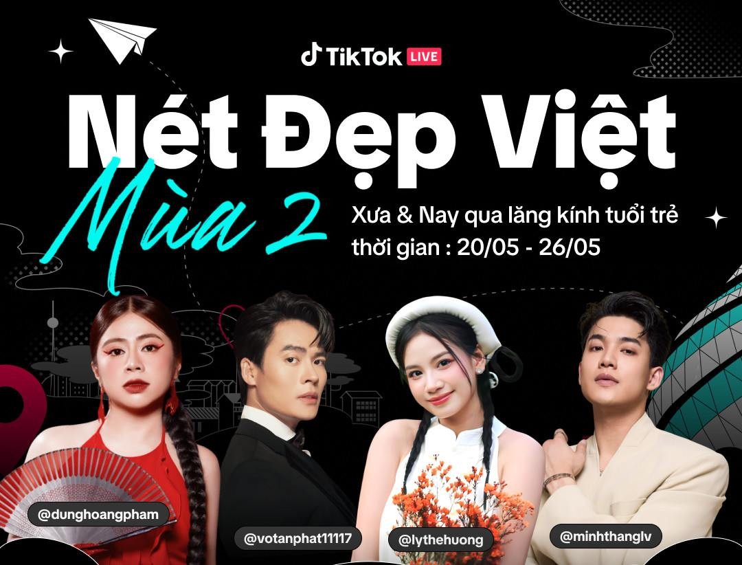 HHDLVN kết hợp cùng TikTok Việt Nam quảng bá du lịch Việt Nam