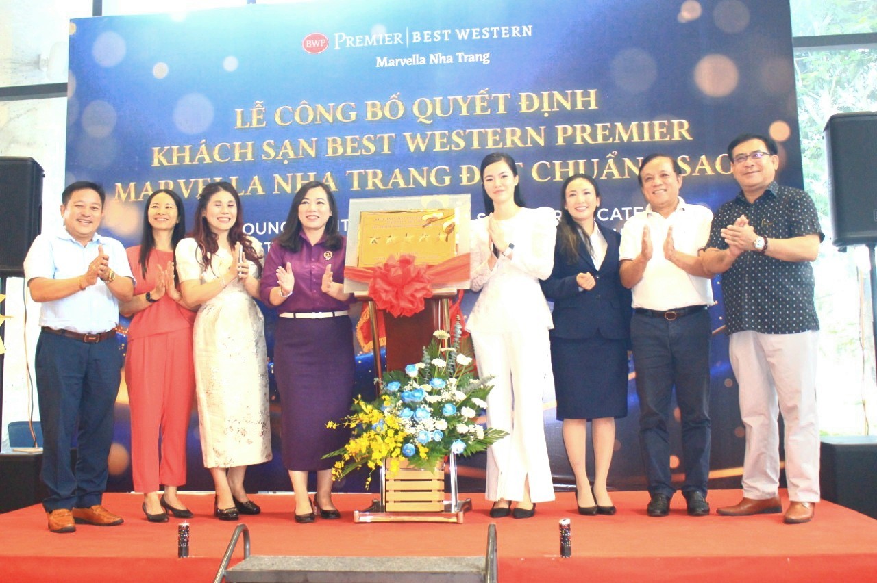 Khách sạn Best Western Premier Marvella Nha Trang được công nhận đạt chuẩn 5 sao
