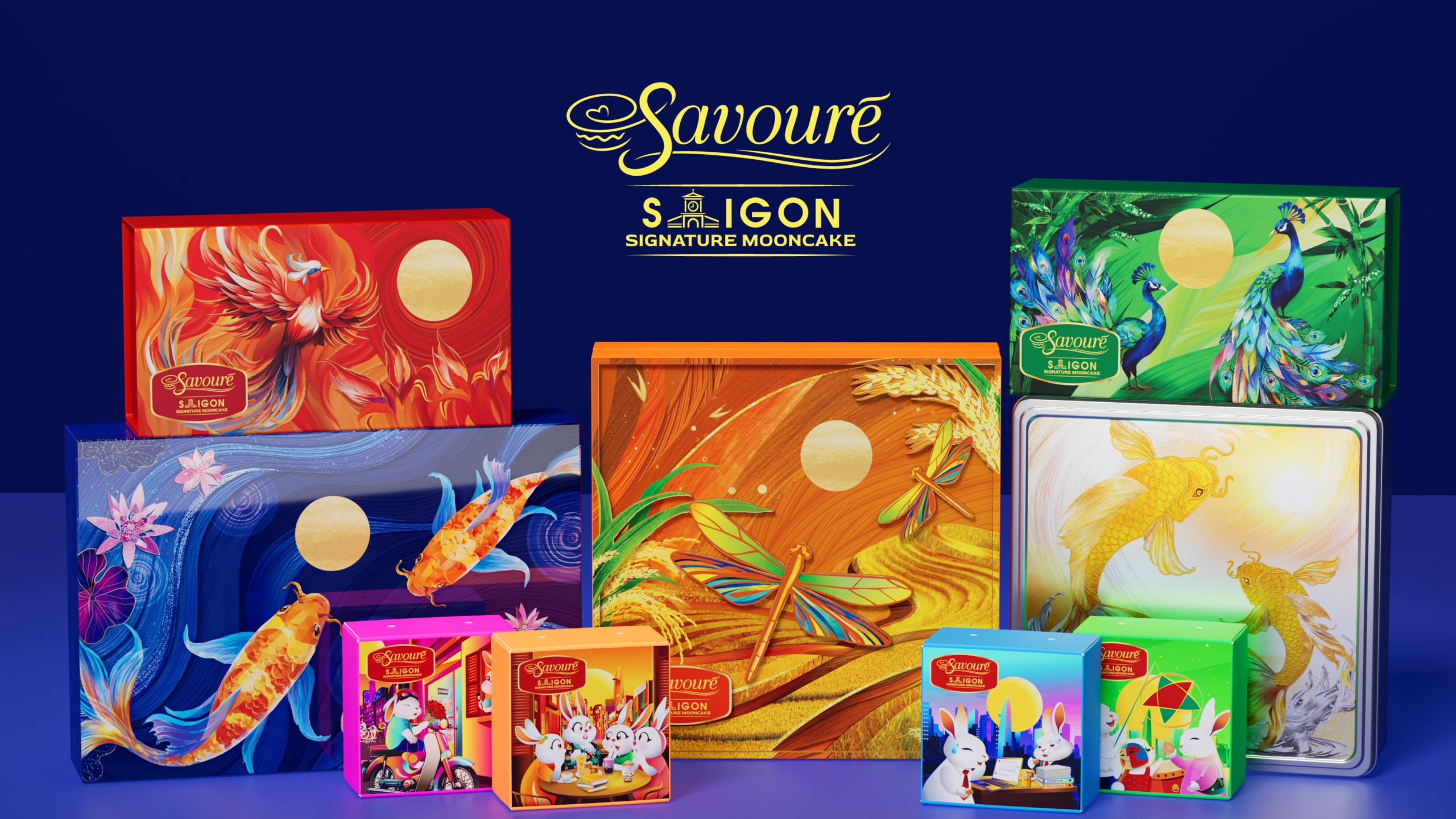 “SAIGON SIGNATURE MOONCAKE” - Quà tặng Trung thu mang đậm dấu ấn Sài Gòn từ SAVOURÉ BAKERY