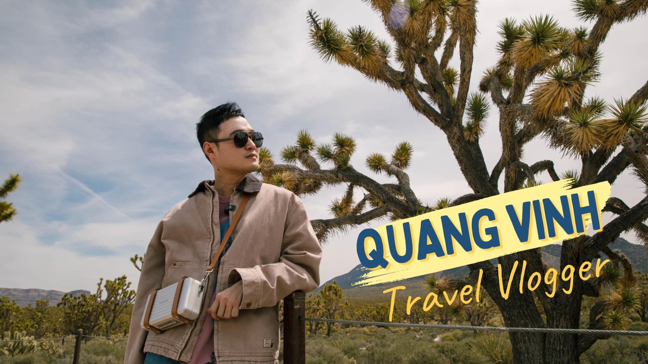 Ca sĩ Quang Vinh: "Tôi muốn đồng hành cả hai vai trò ca sĩ - travel vlogger"