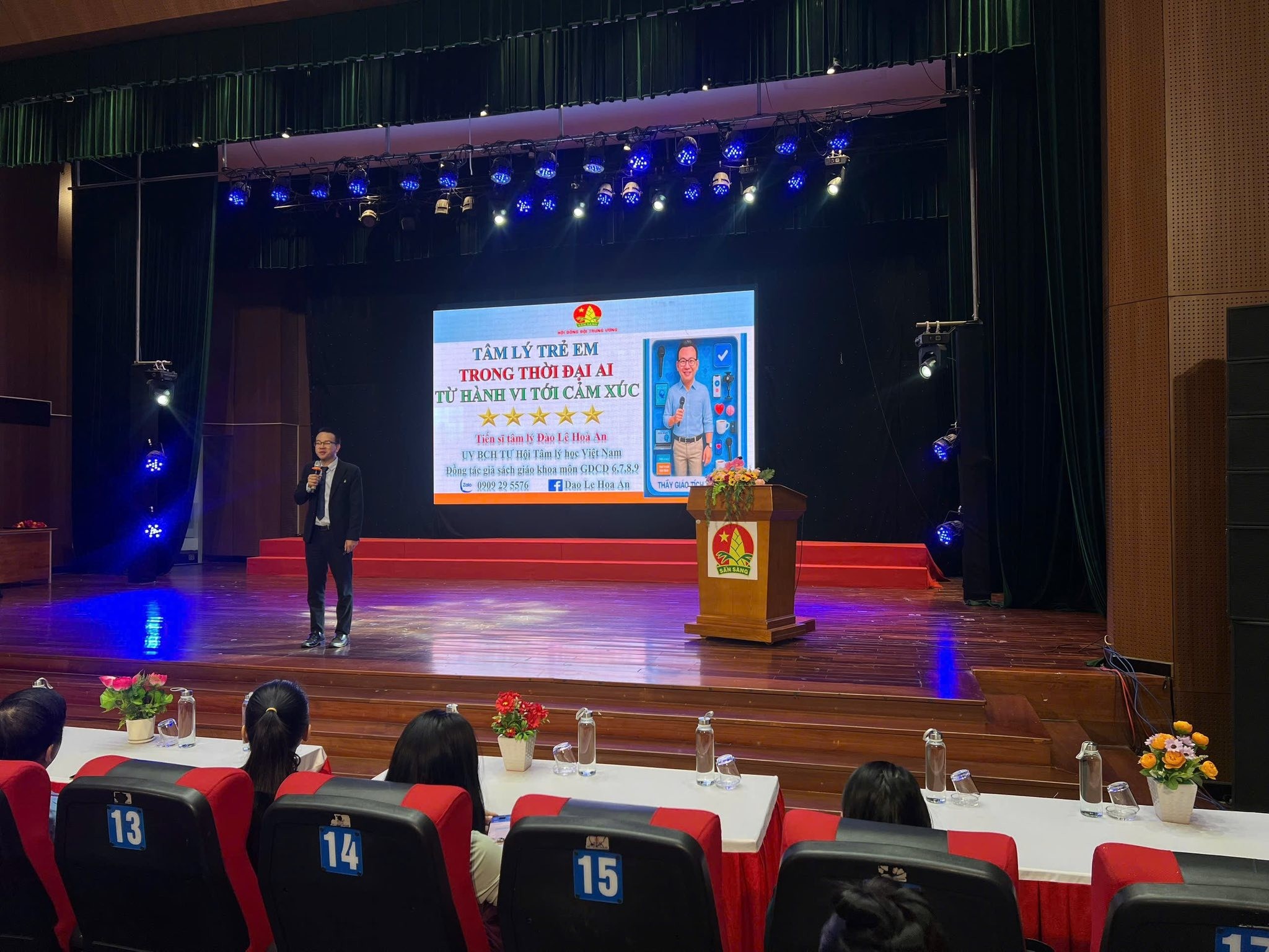 Tiến sĩ Đào Lê Hòa An chia sẻ tại hội nghị