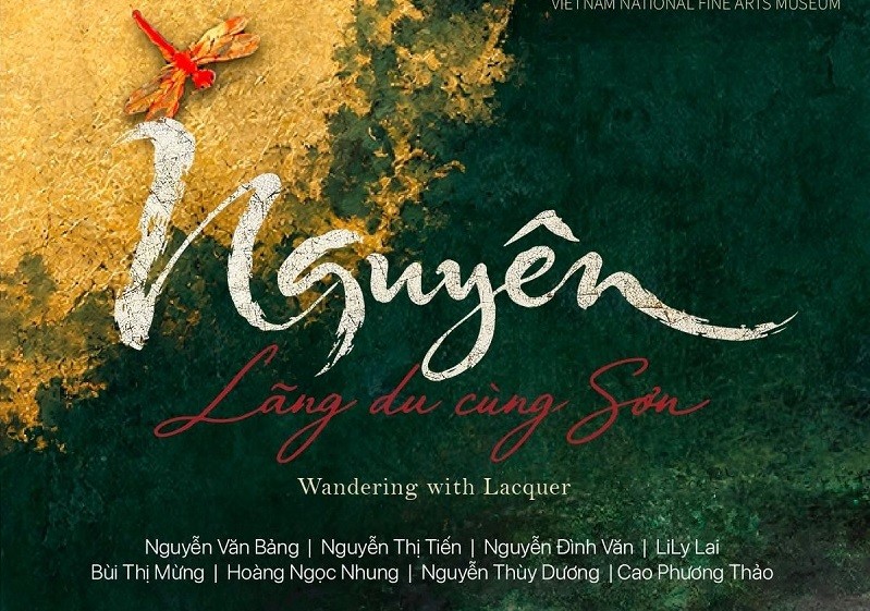“Nguyên – Lãng du cùng Sơn”: Cuộc gặp gỡ của sắc màu và chiều sâu sơn mài Việt