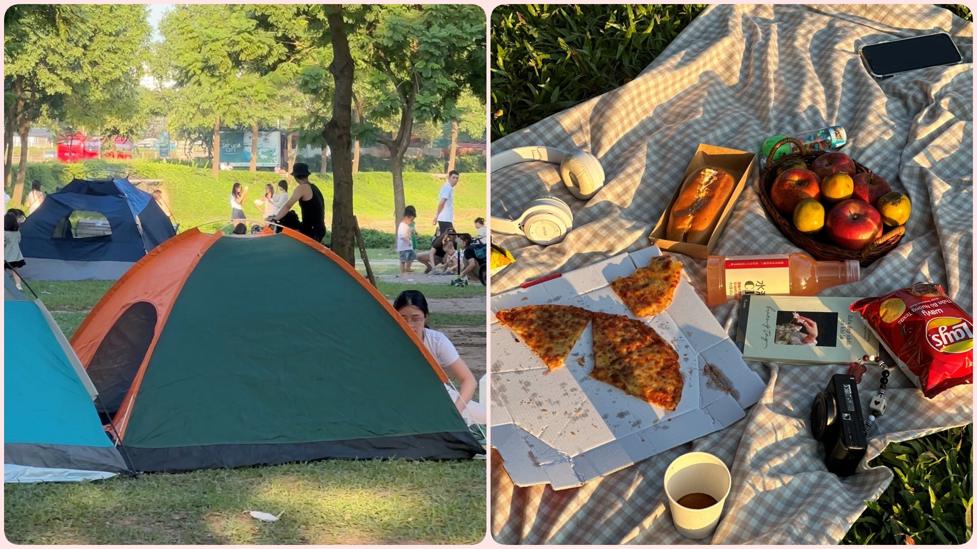Trải nghiệm một ngày cắm trại tại công viên "hot" nhất Hà Nội