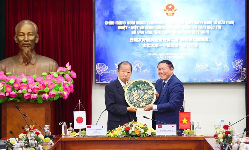 Việt Nam và Nhật Bản tăng cường hợp tác văn hóa, thể thao và du lịch