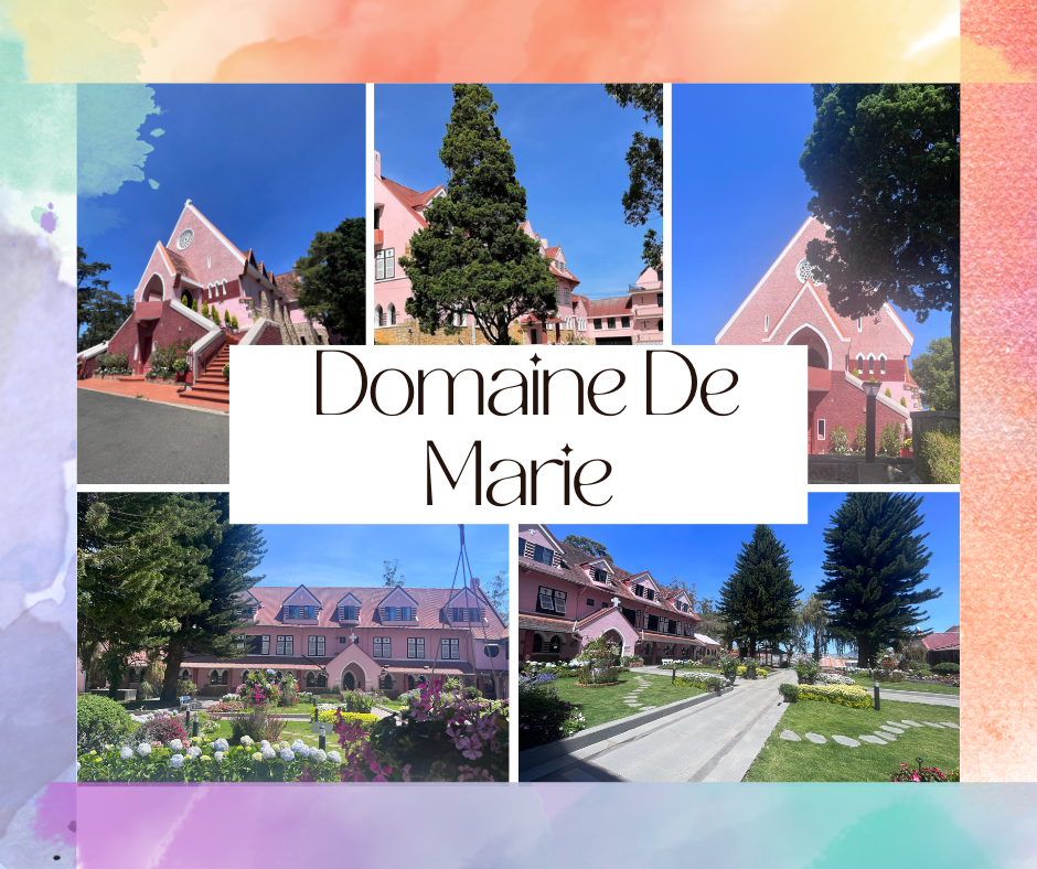 Dạo bước trong khuôn viên thơ mộng của nhà thờ Domaine De Marie