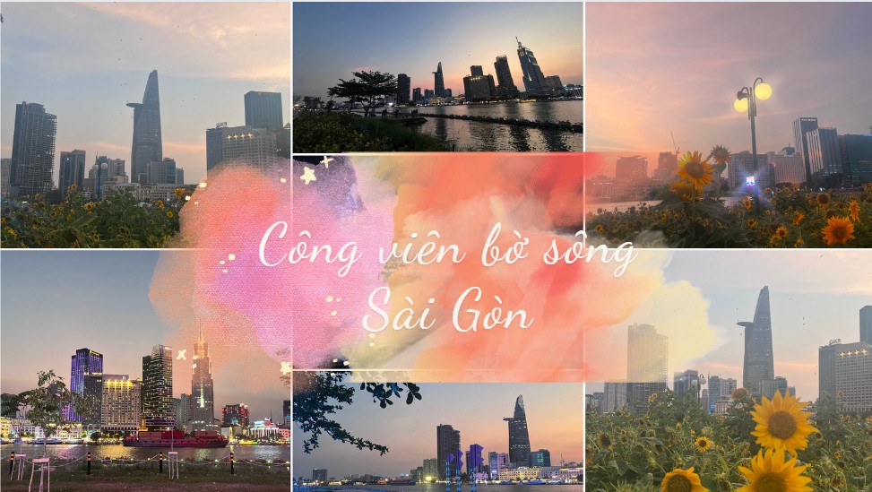 Tọa độ công viên bờ sông Sài Gòn: Từ vẻ đẹp chiều tà đến ánh đèn rực rỡ về đêm