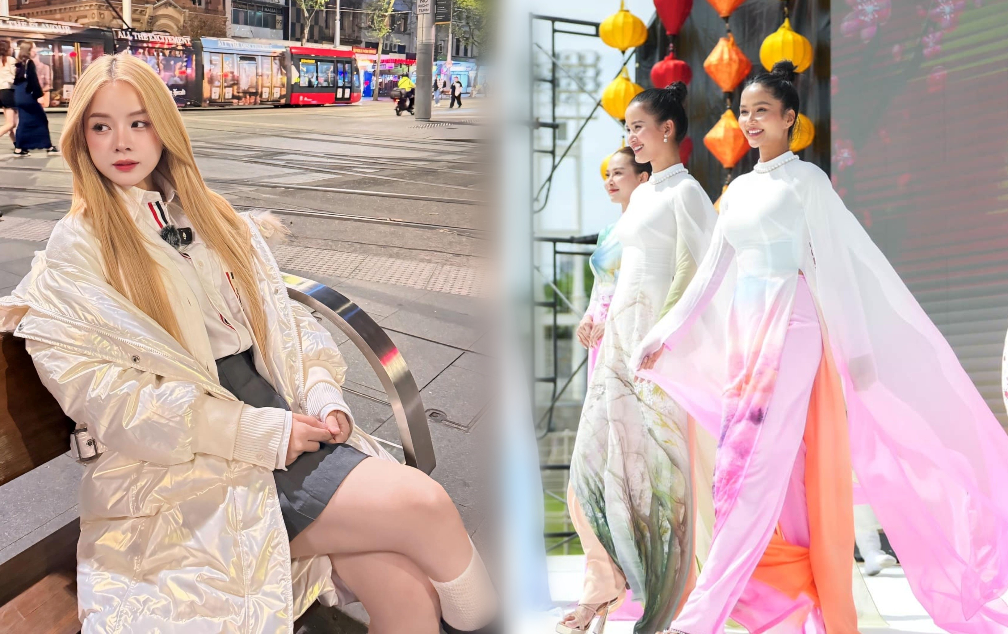 Sao Việt du lịch: DJ Mie hóa “búp bê” Tây ở xứ sở chuột túi, H’Hen Niê diện áo dài tại Osaka