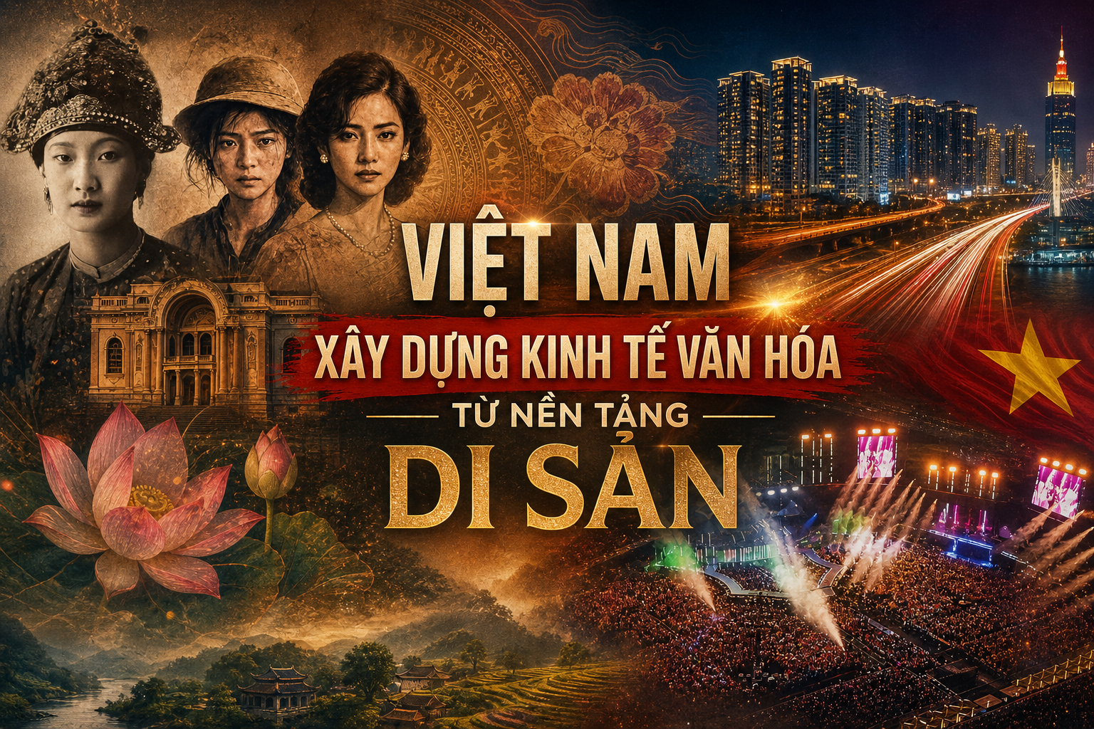 Việt Nam xây dựng kinh tế văn hóa từ nền tảng di sản: Khi điện ảnh và đô thị sáng tạo cùng “kể chuyện” lịch sử