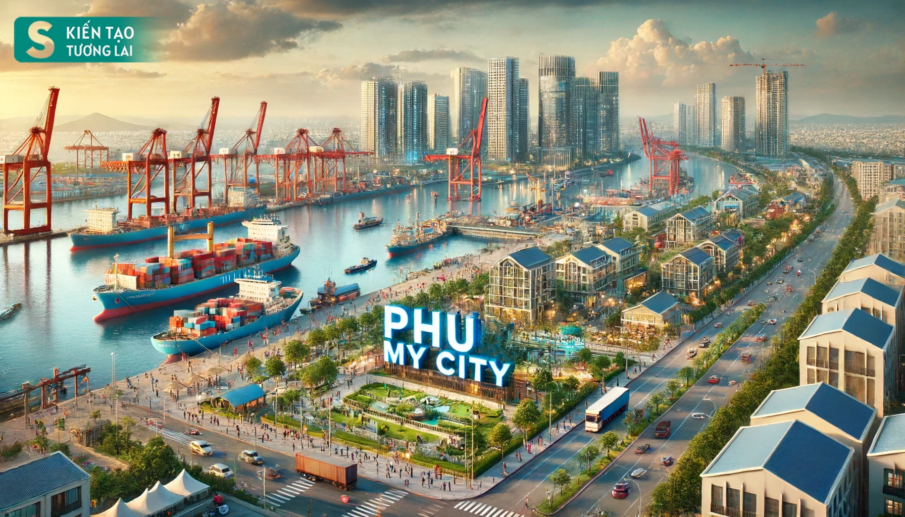 Hoàn thành Đề án thành phố Phú Mỹ - kỳ vọng trở thành thành phố cảng biển quan trọng vùng Đông Nam Bộ