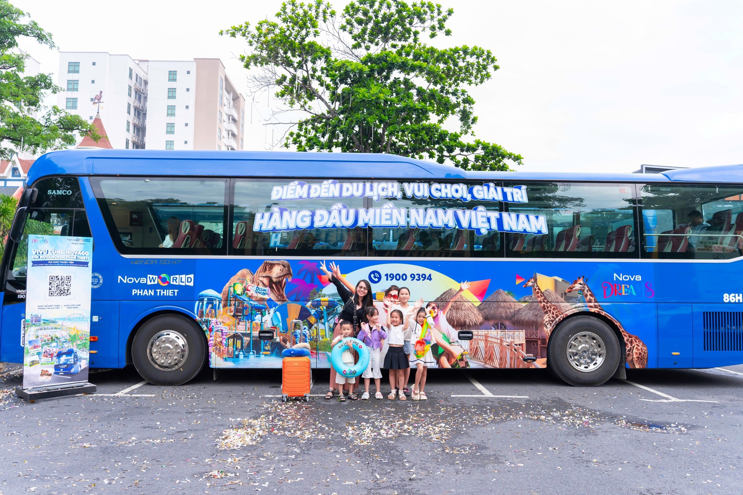 Khai trương tuyến xe TP.HCM đi NovaWorld Phan Thiết với giá 10.000 đồng
