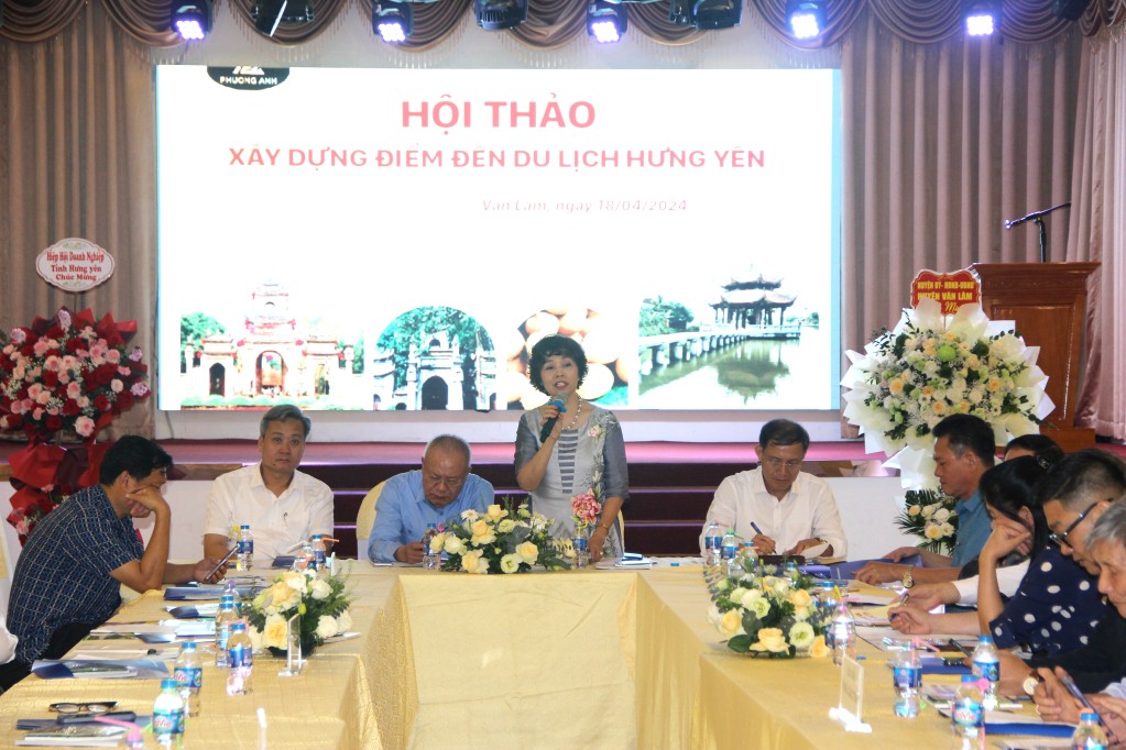 Hiệp hội du lịch Hưng Yên tổ chức hội thảo Xây dựng điểm đến du lịch