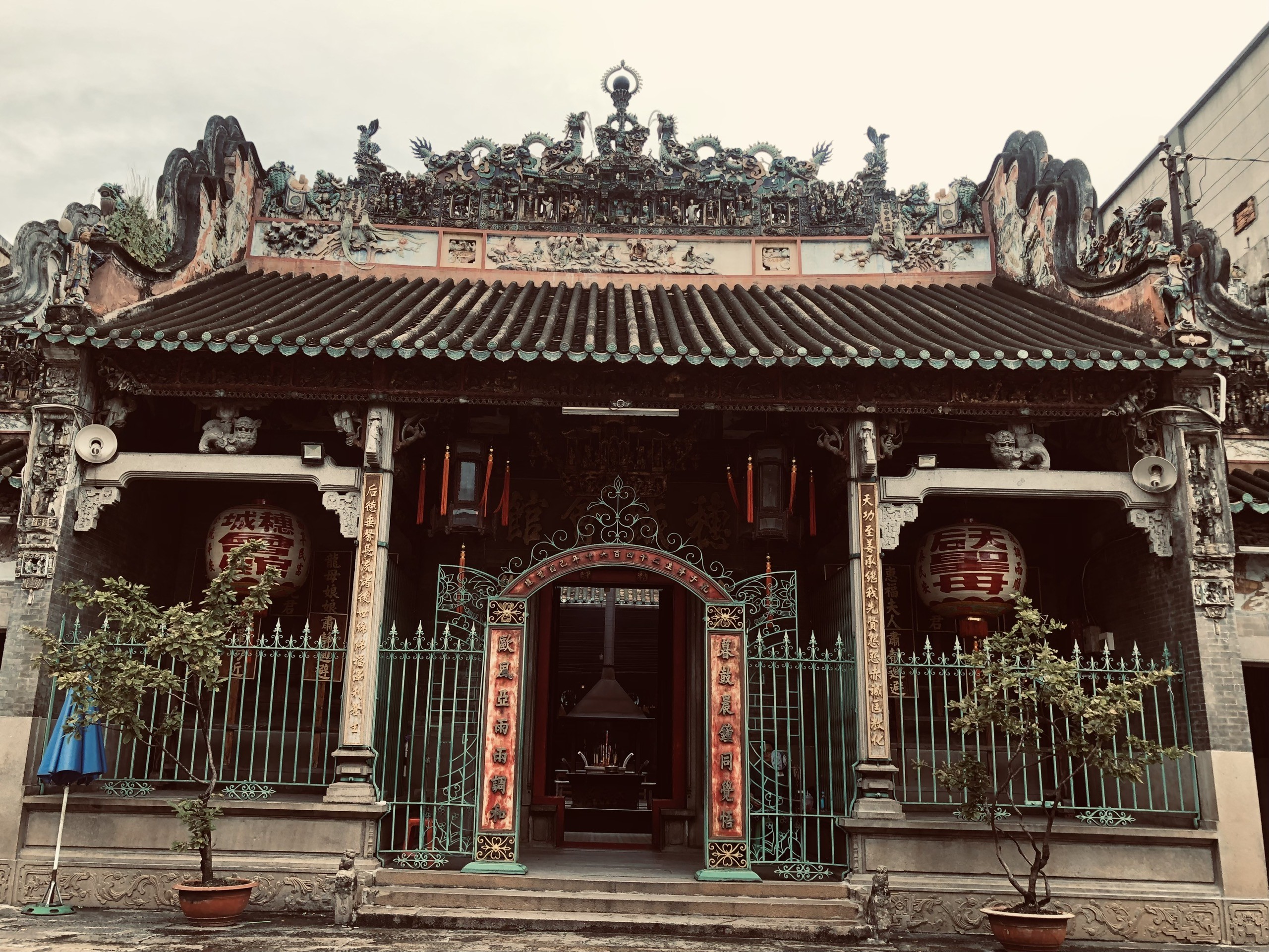 Khám phá chùa Bà Thiên Hậu - phong cách kiến trúc độc đáo người Hoa