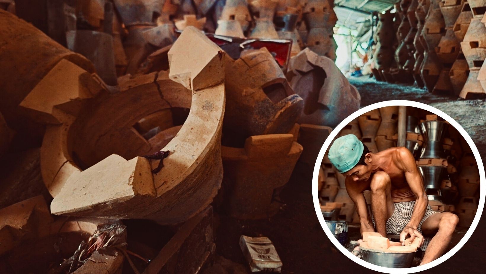 Nét đẹp làng nghề: Hình ảnh xưởng nặn bếp Ông Táo cuối cùng của đất Sài thành