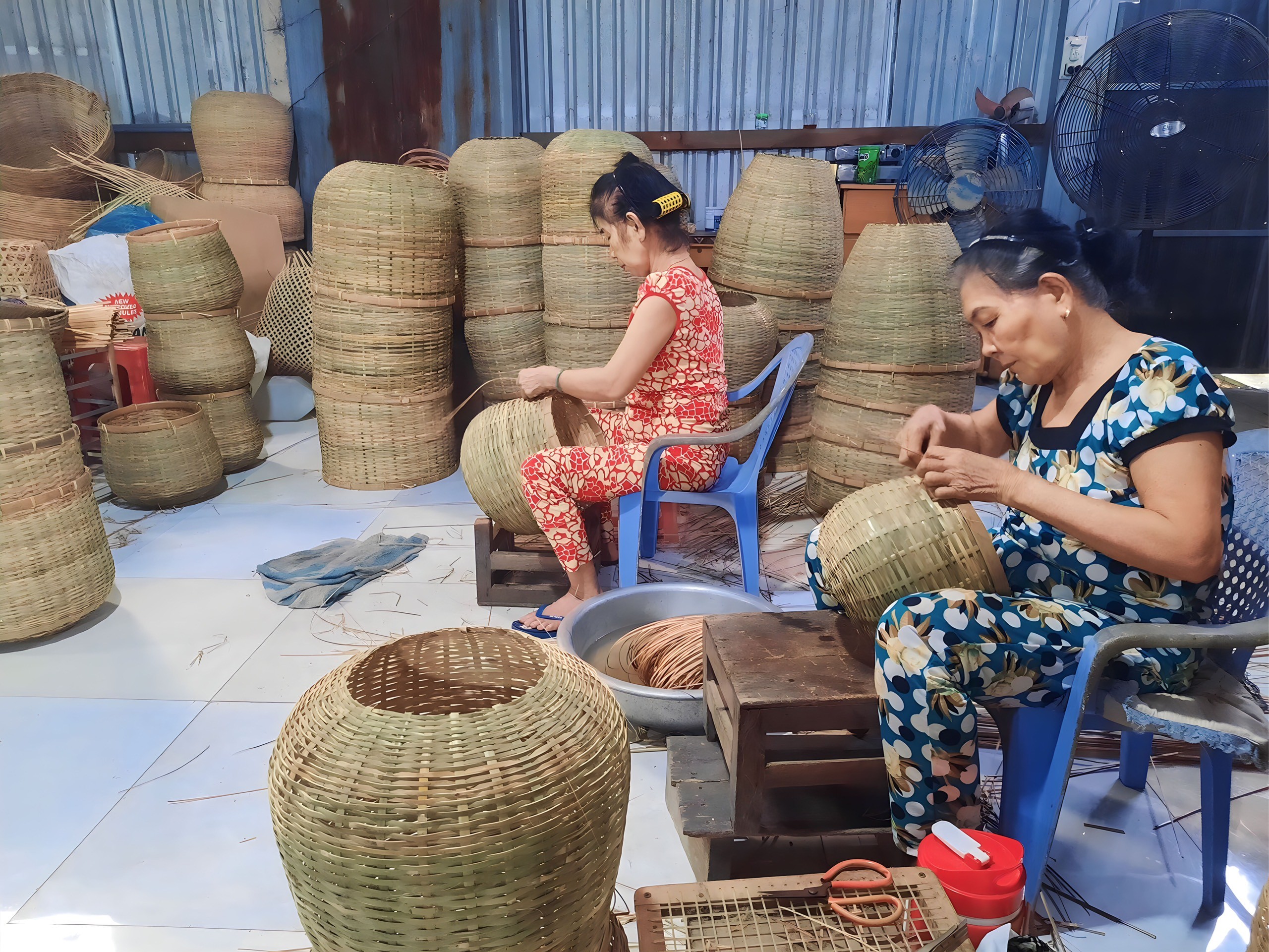 Nét đẹp làng nghề: Làng nghề đan lát hơn 100 năm tuổi ở TP.HCM