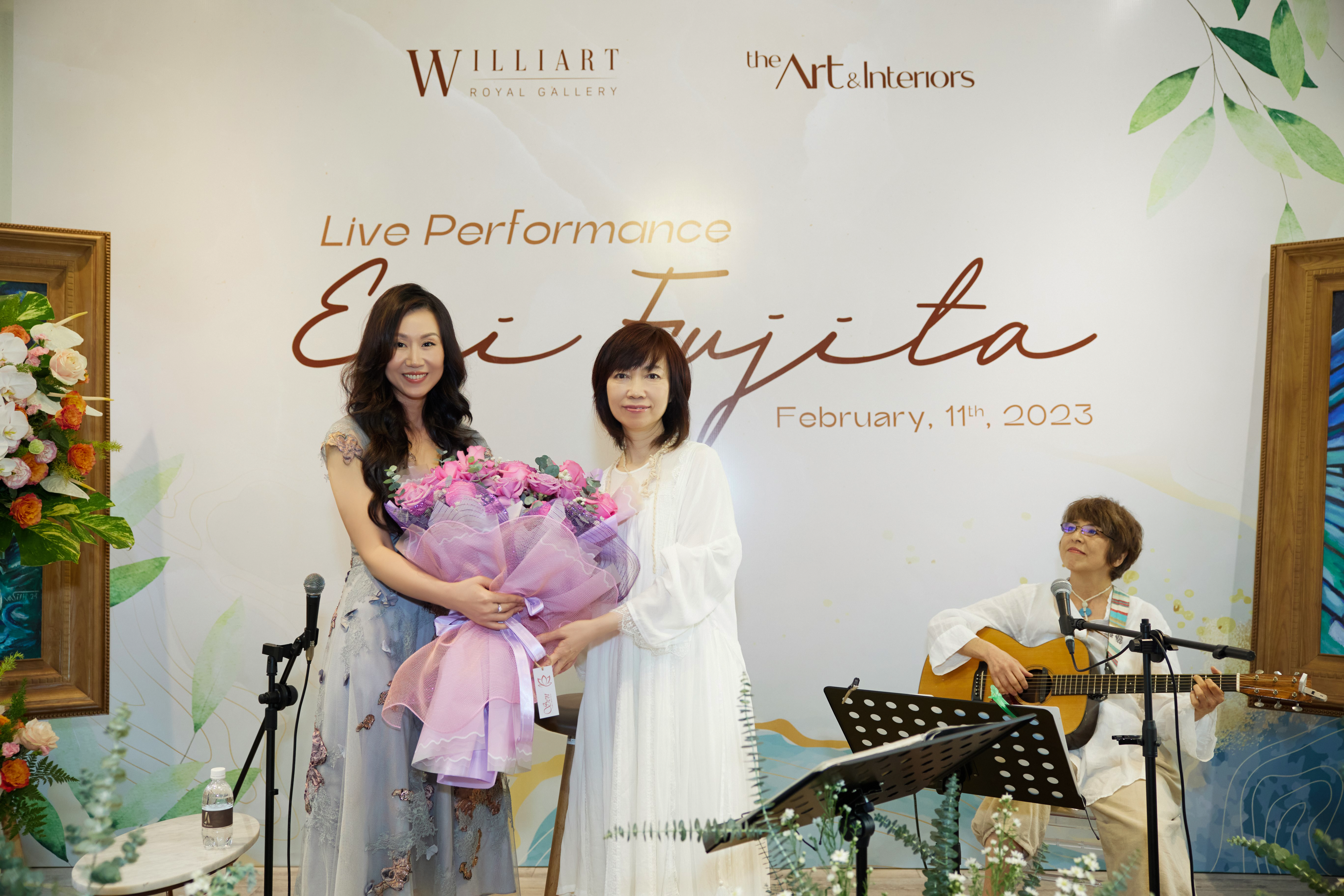 Nữ diva Emi Fujita gây chú ý với đêm nhạc cao cấp tại Việt Nam và mối nhân duyên 20 năm cùng bà chủ MyLife Group