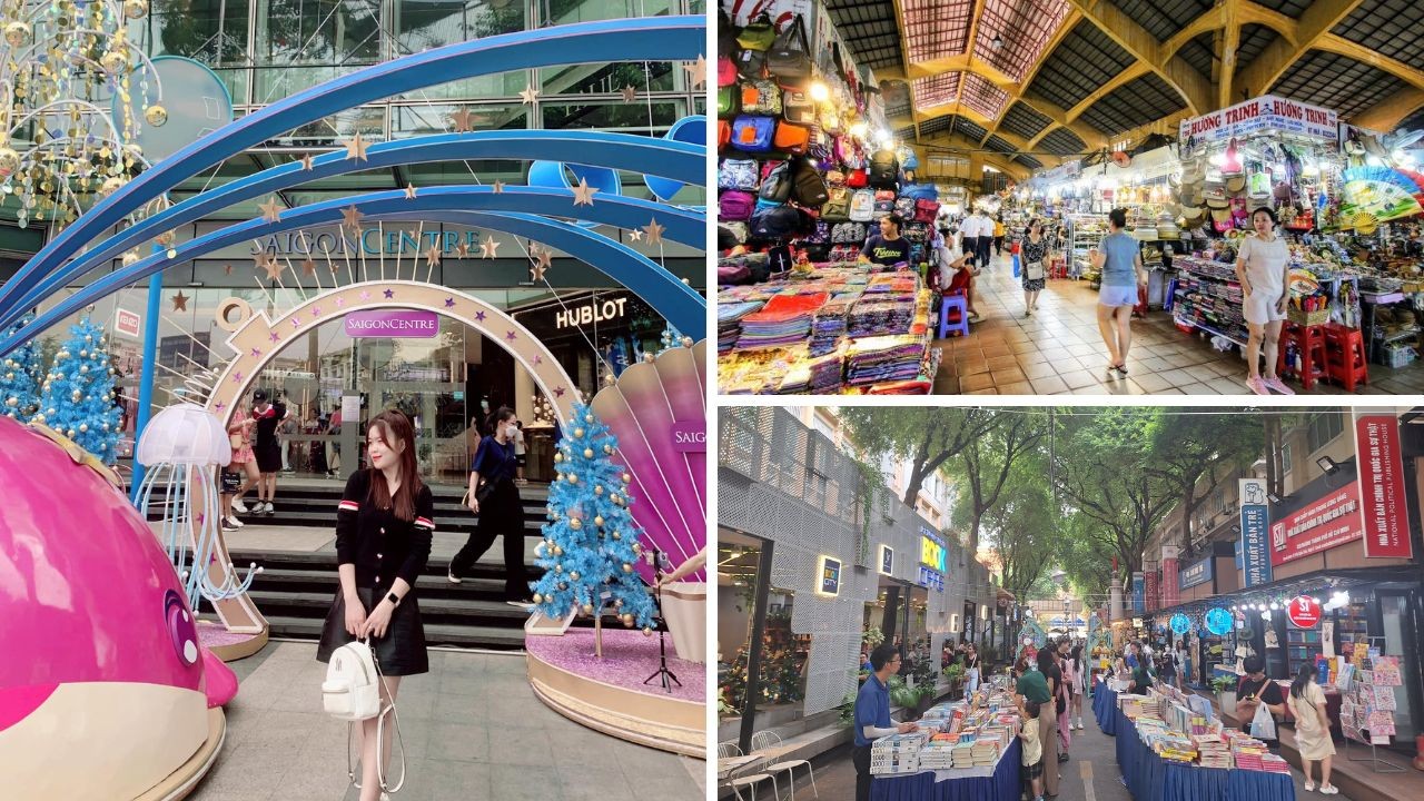 10 điểm mua sắm thú vị nhất Thành phố Hồ Chí Minh