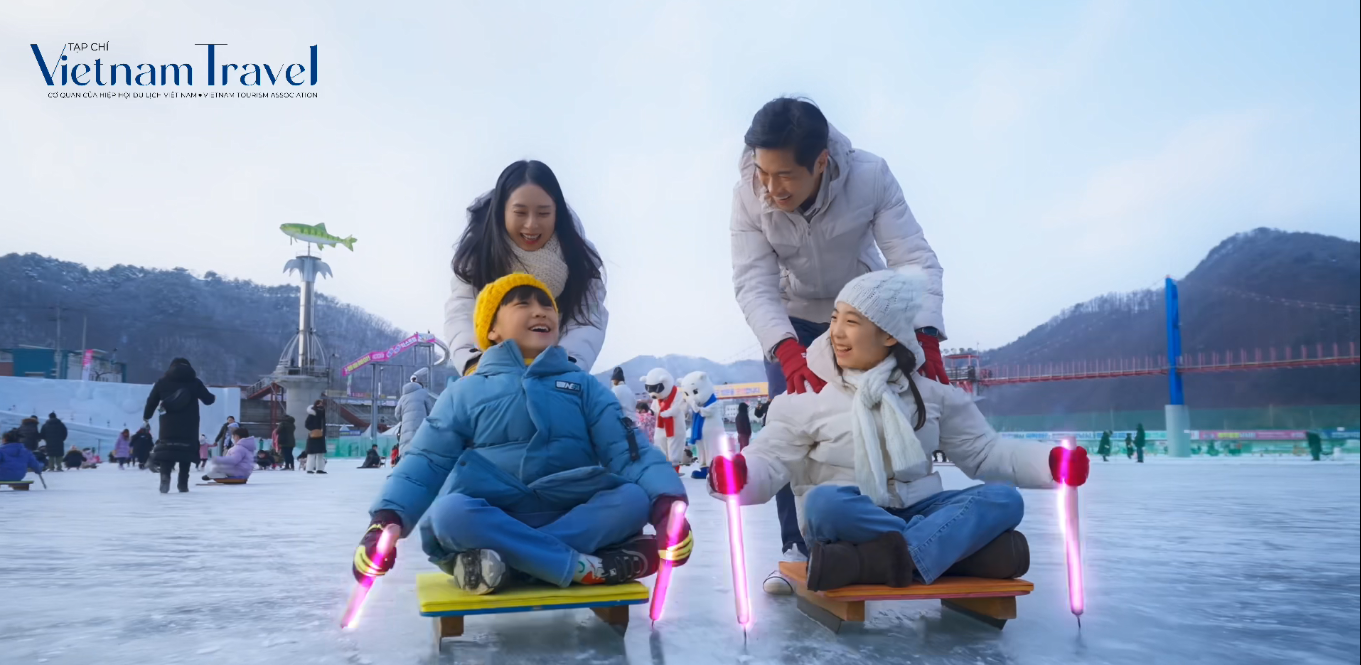 Đến Hwancheon tận hưởng không gian băng tuyết bất tận