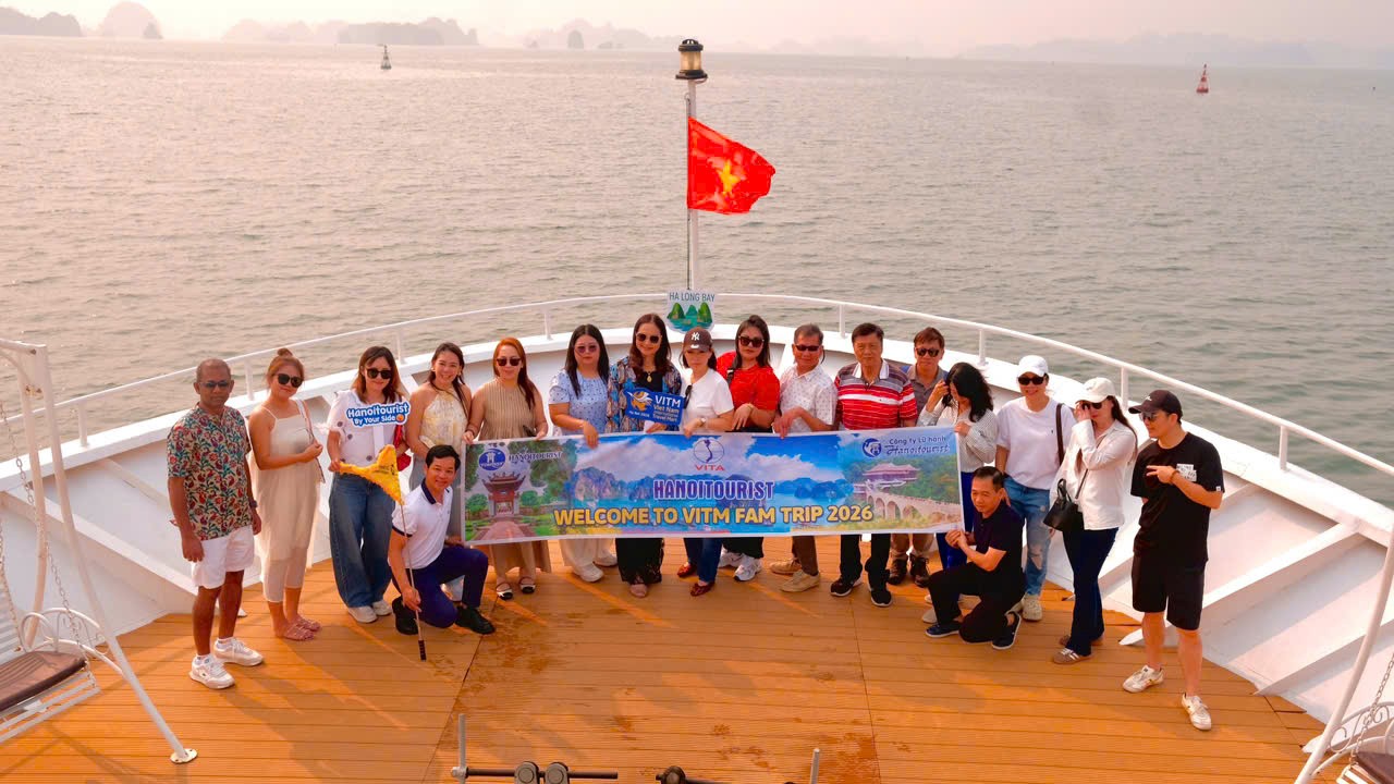 VITA FAMTRIP 2026: Kết nối thị trường trọng điểm, thúc đẩy hợp tác du lịch quốc tế tỉnh Quảng Ninh