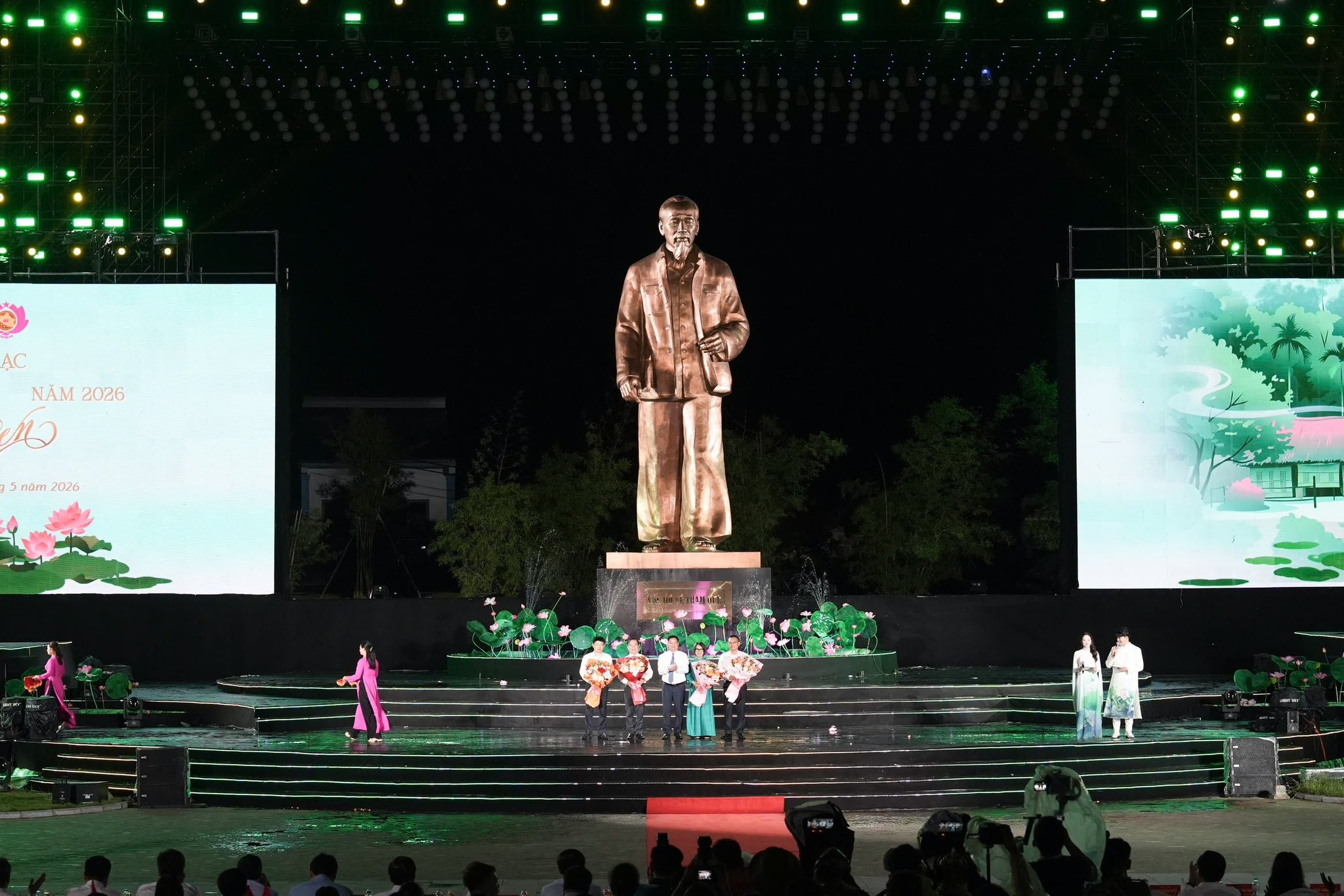 Khai mạc Lễ hội Làng Sen 2026: Lan tỏa giá trị văn hóa Hồ Chí Minh từ quê hương Kim Liên