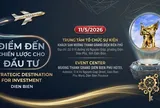 Điện Biên tổ chức Hội nghị Xúc tiến Đầu tư 2026 với chủ đề “Điểm đến chiến lược cho đầu tư”
