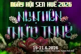 Ngày hội Sen Huế 2026: Đánh thức vẻ đẹp sen ngự giữa Hồ Tịnh Tâm