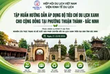 Bắc Ninh: Tập huấn áp dụng Bộ tiêu chí du lịch xanh cho cộng đồng tại phường Thuận Thành