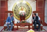 Tỉnh Cà Mau gặp mặt đoàn nghệ sĩ quốc tế của chương trình "Cà Mau Art tour 2026"