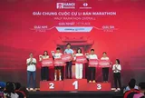 Hơn 14.500 vận động viên từ 57 quốc gia và vùng lãnh thổ tạo nên kỷ lục mới tại Marathon quốc tế Hà Nội Techcombank mùa thứ 5
