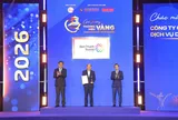 BenThanh Tourist ghi dấu 2 giải thưởng “Thương hiệu Vàng TP.HCM 2026” và “Doanh nghiệp TP.HCM tiêu biểu 2026"