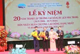 Trường Cao đẳng Du lịch Nha Trang kỷ niệm 20 năm thành lập, đón nhận Huân chương Lao động hạng Nhất