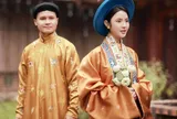 Cầu thủ Quang Hải chọn mặc cổ phục Việt trong bộ ảnh cưới