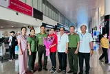 Đón đoàn vận động viên bắn súng về nước từ Olympic Paris 2024