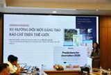 Thảo luận "Đổi mới, sáng tạo để tiếp cận bạn đọc mới, phát triển kinh tế báo chí" trong kỷ nguyên AI