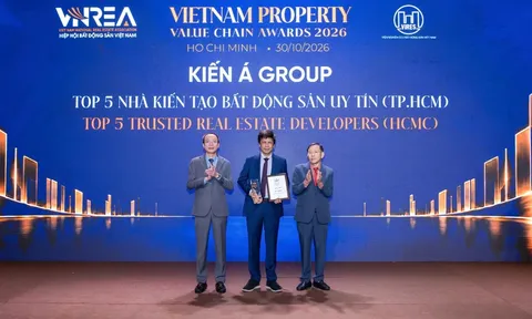 Vietnam Property Value Chain Awards 2026 vinh danh 47 doanh nghiệp tiêu biểu trong chuỗi giá trị bất động sản Việt Nam