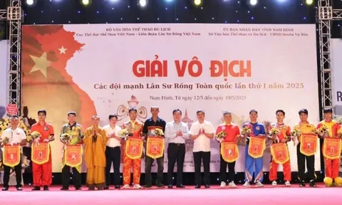 Nam Định rực lửa với Giải Vô địch Lân-Sư-Rồng toàn quốc lần thứ nhất