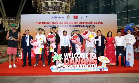 Đà Nẵng đón chuyến bay đầu tiên từ Dubai