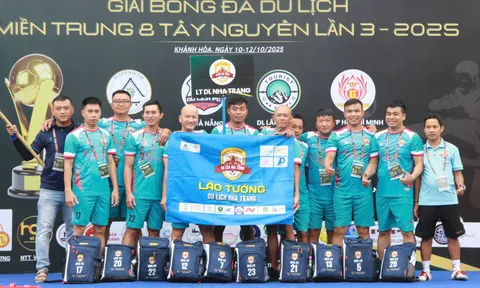 Sôi động Lễ khai mạc Giải Bóng đá Du lịch Miền Trung – Tây Nguyên lần thứ 3 – 2025