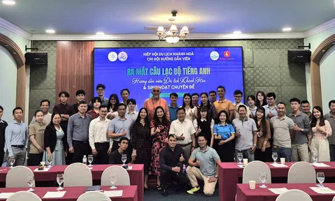 Ra mắt Câu lạc bộ Tiếng Anh Hướng dẫn viên Du lịch Khánh Hòa