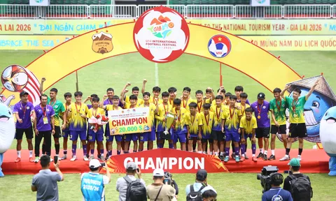Khép lại Festival bóng đá U14 quốc tế, Gia Lai ghi dấu trên bản đồ du lịch sự kiện