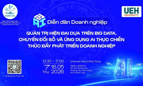 Khánh Hòa sẽ tổ chức diễn đàn doanh nghiệp về AI, Big Data và quản trị hiện đại