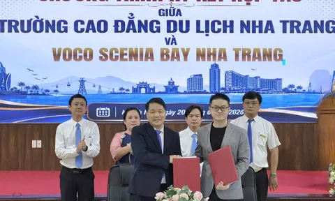 Trường Cao đẳng Du lịch Nha Trang ký kết hợp tác với 50 doanh nghiệp, nâng cao chất lượng nguồn nhân lực ngành du lịch