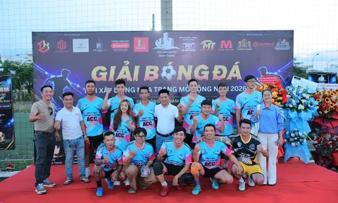 Giải bóng đá Hội Xây dựng Nha Trang mở rộng 2026: Khi thể thao trở thành cầu nối giao lưu và quảng bá điểm đến