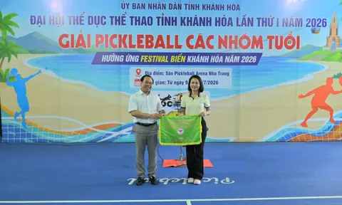 Khai mạc Giải Pickleball các nhóm tuổi Khánh Hòa 2026: Lan tỏa phong trào thể thao trong mùa Festival Biển