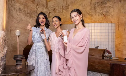 Top 3 Miss World 2026 rạng rỡ ghé thăm Ibala Hotel & Spa Nha Trang