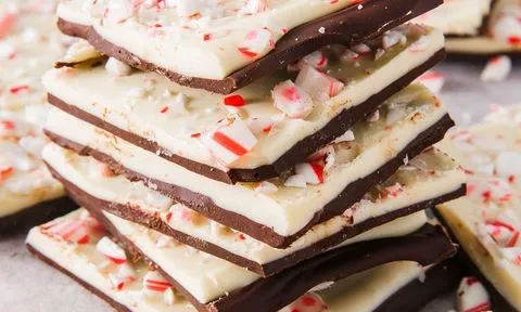 Peppermint Bark - Kẹo bạc hà Xmas